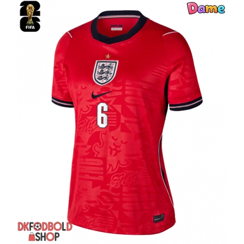 England Marc Guehi #6 Udebanetrøje Dame VM 2026 Kort ærmer